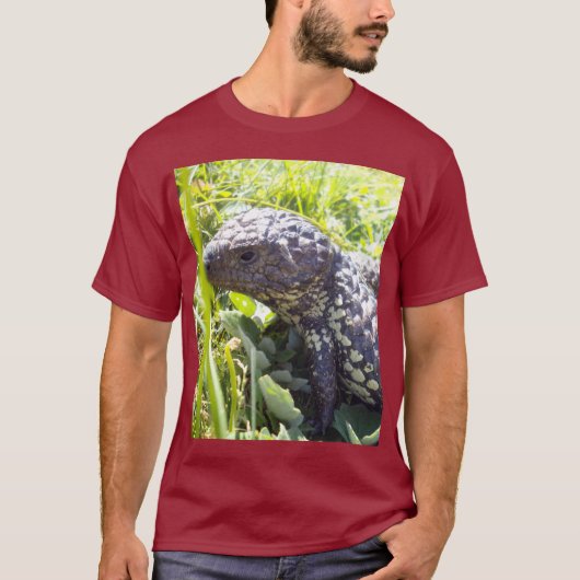 青トカゲ Tシャツ (正面)