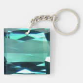 青トパーズ4 キーホルダー (裏面)