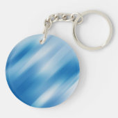 青トパーズ キーホルダー (裏面)