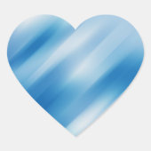 青トパーズ ハートシール (正面)