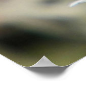 青トンボプリント ポスター (角)