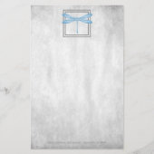 青トンボ文パーソナライズされた具 便箋 (正面)