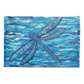 青トンボ絵画イ病 枕カバー (裏面)