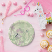 青トンボ ペーパープレート (パーティー)