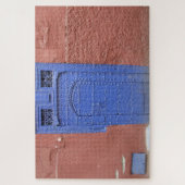 青ドア ジグソーパズル (縦)