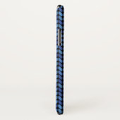 青ニット模様 Case-Mate iPhoneケース (裏面/右)