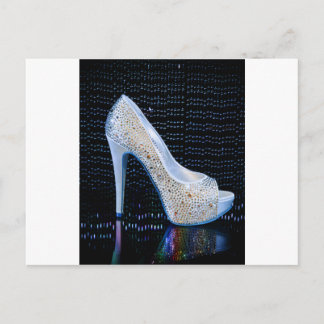 青ハイヒール ポストカード