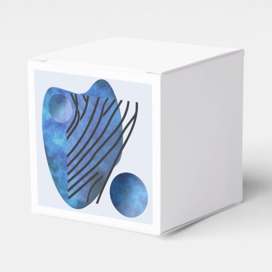 青ハート フェイバーボックス (正面サイド)