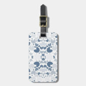 青ハート ラゲッジタグ (正面縦)