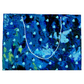 青ハート ラージペーパーバッグ (裏面)