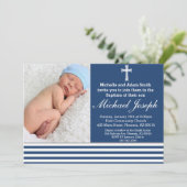 青バプテスマ宗教白人バプテスマ 招待状 (スタンド正面)