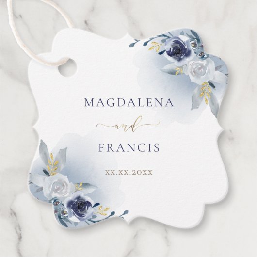 青バラ結婚ズ フェイバータグ (正面)