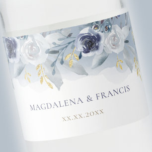 青バラ結婚ズ ペットボトルラベル