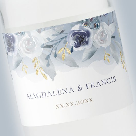 青バラ結婚ズ ペットボトルラベル