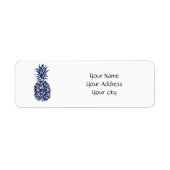 青パイナップルのラベル ラベル (正面)