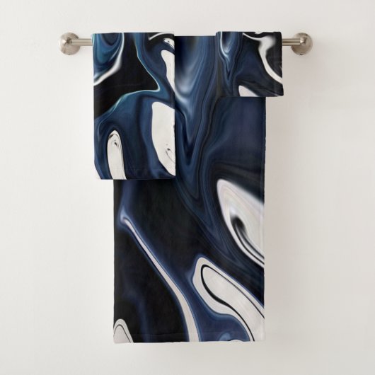 青パタぼやけーン バスタオルセット (インサイチュ)