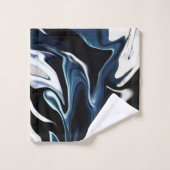 青パタぼやけーン バスタオルセット (ウォッシュタオル)