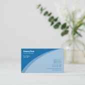 青パタエレガントーン 名刺 (スタンド正面)