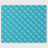 青パタカッコいいーン ラッピングペーパー (フラット)