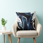 青パターぼやけンビーチサンダル クッション (椅子)