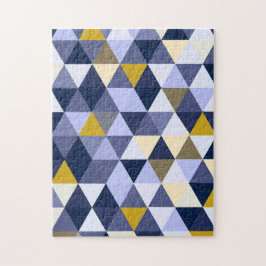 青パターンイラストレーションおもしろいのチャレン子供へジ ジグソーパズル