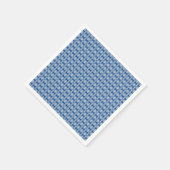 青パターン スタンダードカクテルナプキン (角)