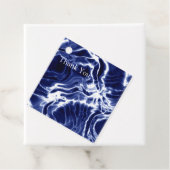 青パタ渦巻形のーン フェイバータグ (インサイチュ)