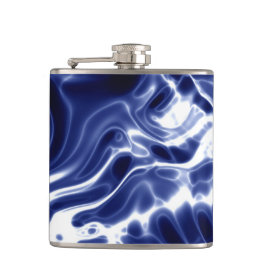 青パタ渦巻形のーン フラスク