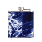 青パタ渦巻形のーン フラスク (裏面)