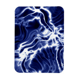 青パタ渦巻形のーン マグネット