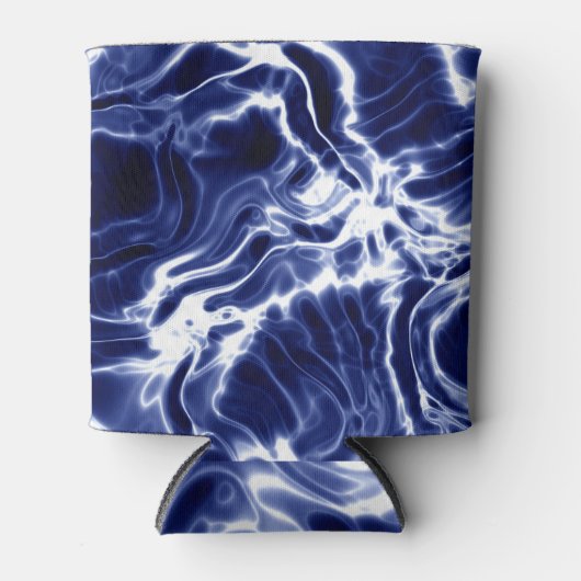 青パタ渦巻形のーン 缶クーラー (正面)