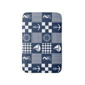 青パタ航海のーン バスマット (正面縦)