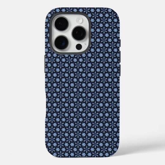 青パタ華美ーン Case-Mate iPhoneケース (裏面)