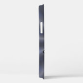 青パーソナライズされたアクセントを宇宙 Case-Mate iPhoneケース (裏面 / 右)