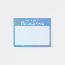 青パーソナライズされたエレガント紋付き美術