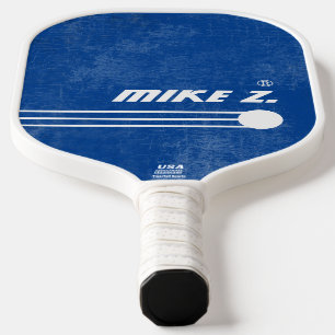 青パーソナライズされたモダン ピックルボールラケット
