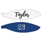 青パーソナライズされた名ボールプレイヤー番号 バスケットボール (パネル)