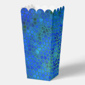 青パーソナライズされた恐竜の隠れ家 フェイバーボックス (裏面)