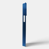青パーソナライズされた放射状テクスチャiphone 15 Case-Mate iPhoneケース (裏面 / 右)