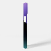 青パーソナライズされた放射状テクスチャiphone 15 Case-Mate iPhoneケース (裏面 / 右)