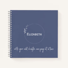 青パーソナライズされた書の章