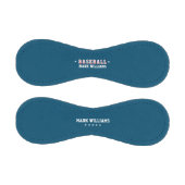 青パーソナライズされた野球 野球ボール (パネル)