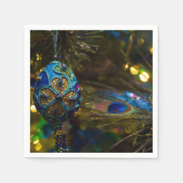 青ビクトリアン色 スタンダードカクテルナプキン