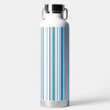 青ビーチ色のストライプ