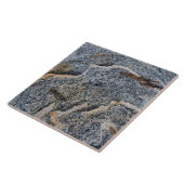 青ピンク錆岩表面セラミック抽象芸術タイル タイル (側面)