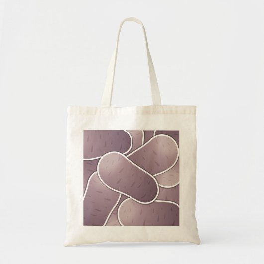 青ファンキー芋 トートバッグ (正面)