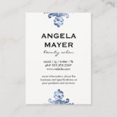 青ファンシー要素 名刺 (正面)