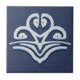 青ファンタジー林壁画縁どC巻 タイル