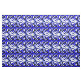 青ファンタジー ファブリック (ヤード)