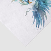 青フェニックス鳥神話 薄葉紙 (詳細)